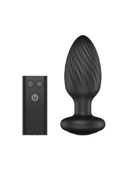 Nexus - Tornado Rotating Butt Plug - Black