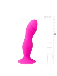 Pink Silicone Suction Cup Dildo