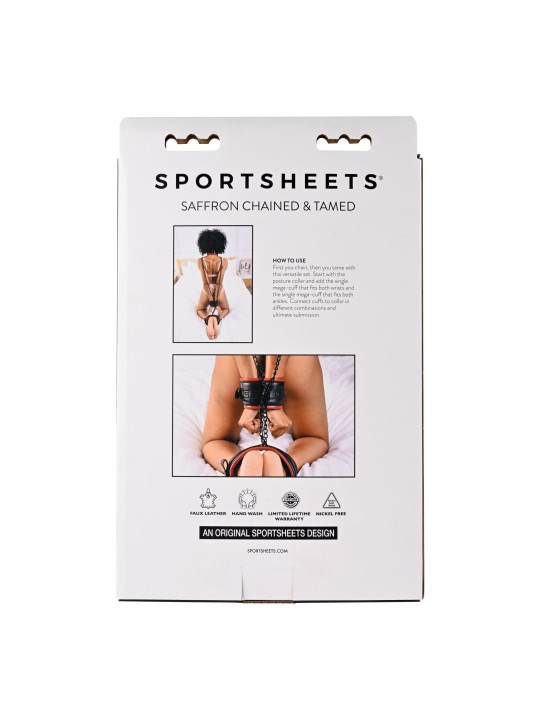 Sportsheets - Saffron Chained and Tamed
