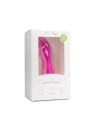 Pink Silicone Suction Cup Dildo