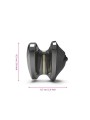 Mystim - Hearts Desire eStim Lay-On Vibrator Zwart