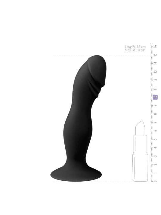Siliconen Dildo Met Zuignap - 13.5 cm
