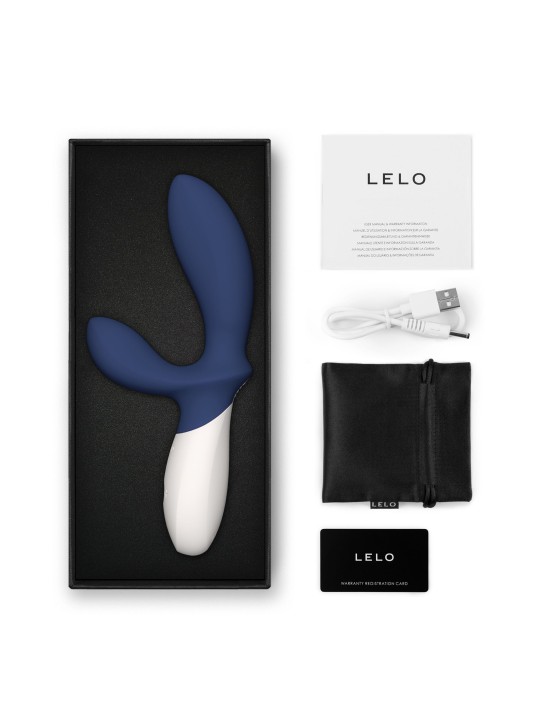 LELO - Loki Wave 2 Prostate Vibrator - Base Blue