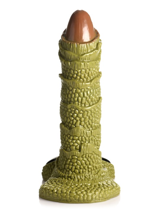 XR Brands - Giant Scaly Swamp Monster Dildo - Green