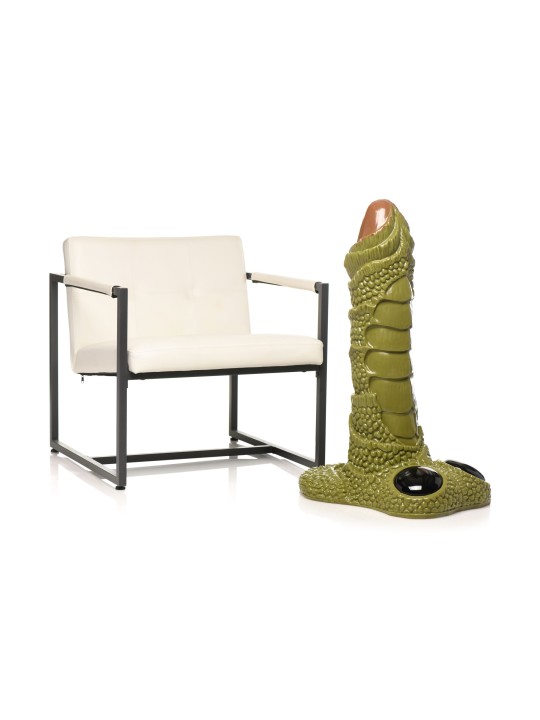 XR Brands - Giant Scaly Swamp Monster Dildo - Green