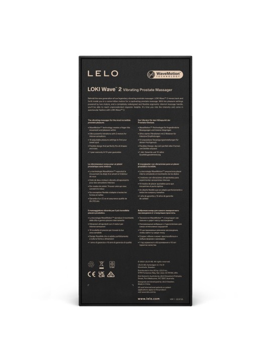 LELO - Loki Wave 2 Prostaat Vibrator - Violet Dusk