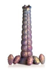 Creature Cocks - Deep Invader Tentacle Ovipositor Silicone Dildo with Eggs