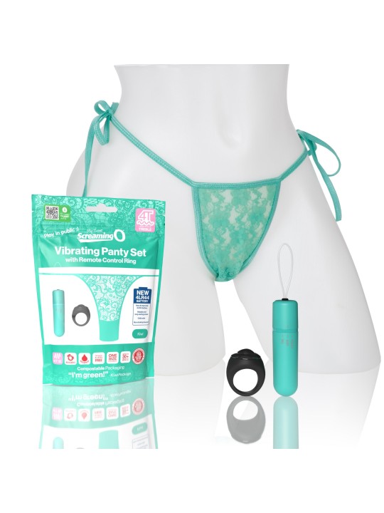 The Screaming O - My Secret Screaming O 4T Panty Vibe Kiwi