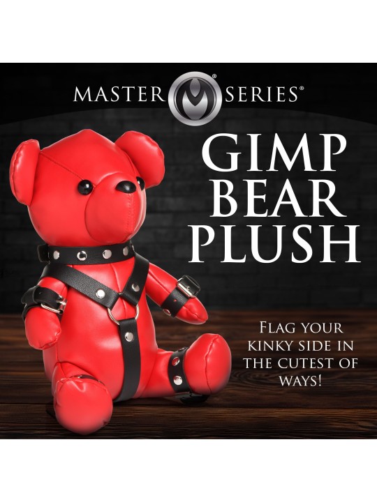 XR Brands - Gimp Bear - Rood