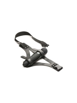 XR Brands - Thunder Strap Wand Dij Harnas - Zwart