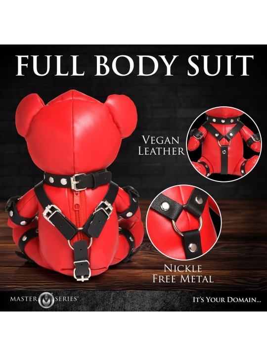 XR Brands - Gimp Bear - Rood