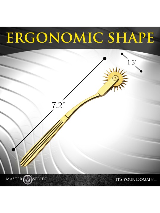 XR Brands - Wartenberg Wheel - Gold