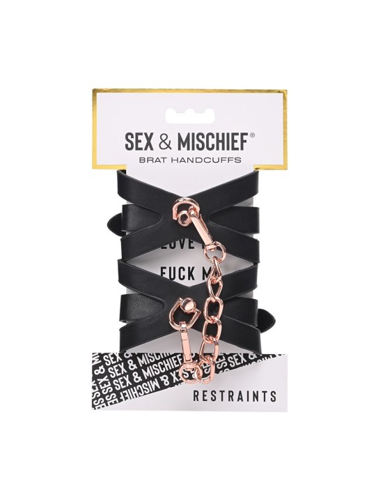 Sportsheets - Sex & Mischief Brat handcuffs