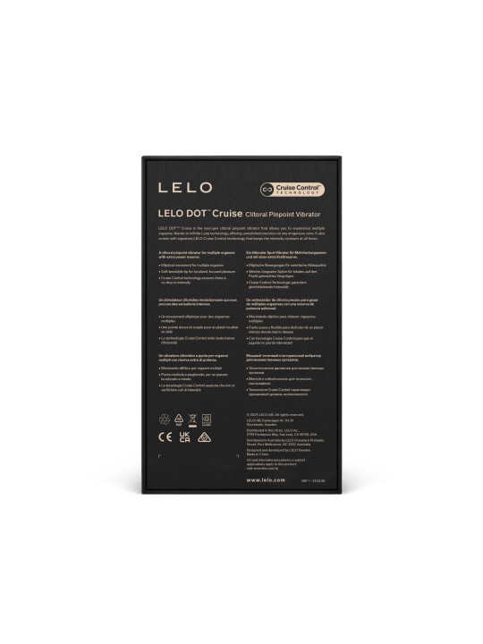 Lelo - Dot Cruise Clitoral Pinpoint Vibrator Peach Please