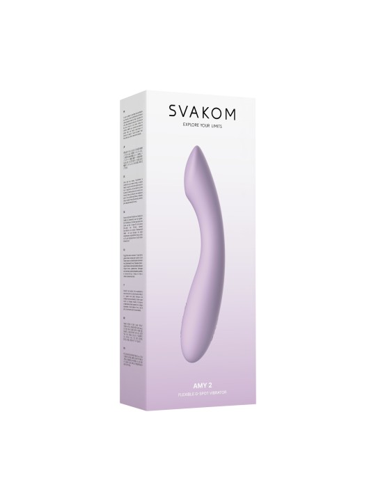 SVAKOM Amy 2 - G-Spot Vibrator - Lila