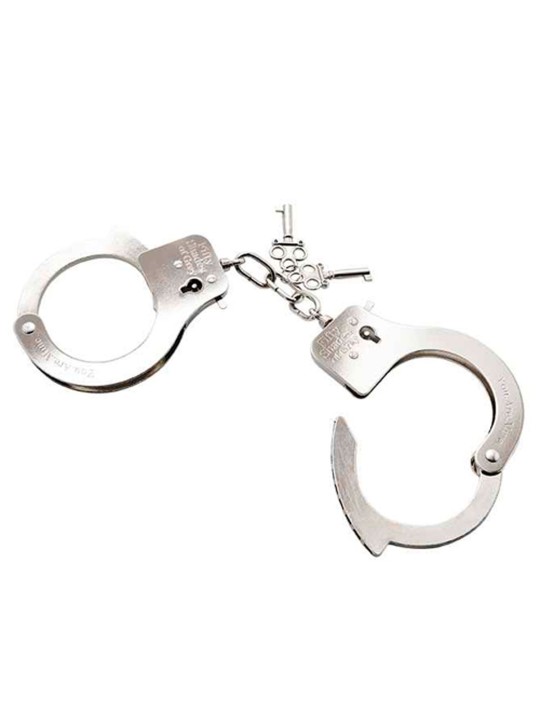 Fifty Shades of Grey – YOU ARE MINE Handcuffs – Silver Metal