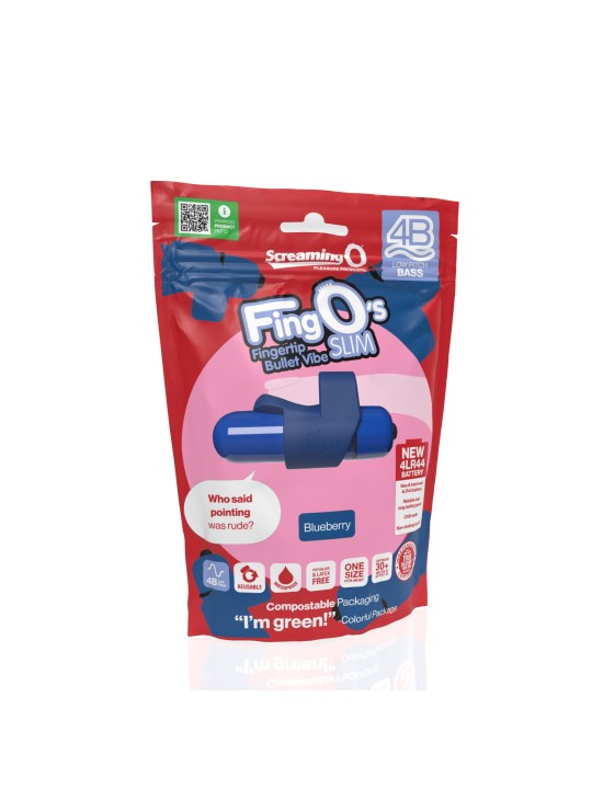 The Screaming O - 4B FingO SlimBlueberry