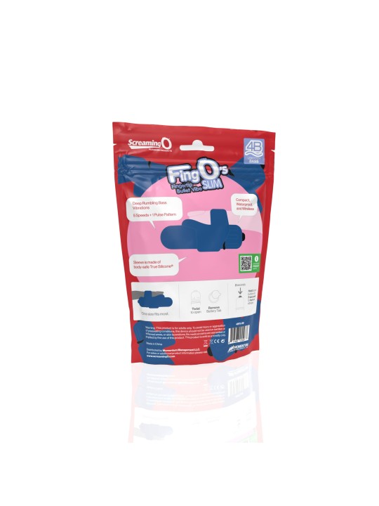 The Screaming O - 4B FingO SlimBlueberry
