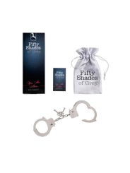 Fifty Shades of Grey – YOU ARE MINE Handcuffs – Silver Metal
