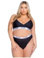Playboy Lingerie - Lifestyle 2-Piece Set Curvy - Black