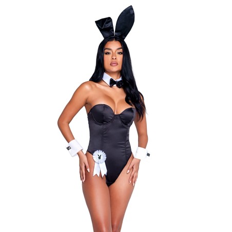 Playboy Lingerie - Classic Playboy Bunny - Zwart