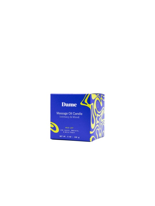 Dame Products – Massage Oil Candle – Wild Lust Lime