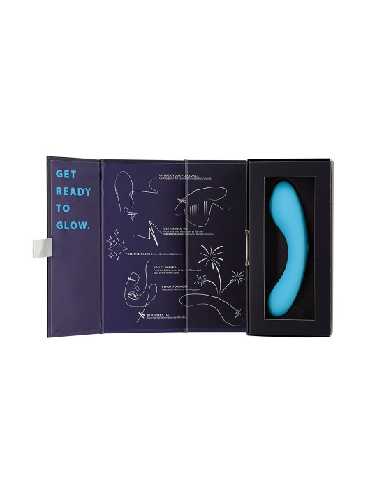 Swan - The Mini Swan Wand Glow In The Dark Blue