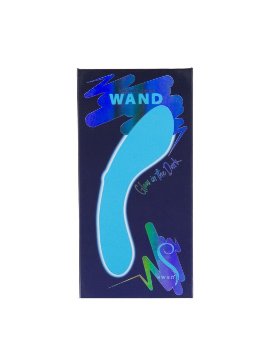 Swan - The Mini Swan Wand Glow In The Dark Blue