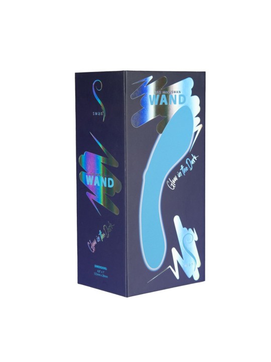 Swan - The Mini Swan Wand Glow In The Dark Blue