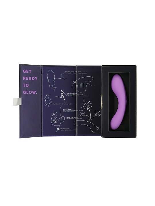 Swan - The Mini Swan Wand Glow In The Dark Purple