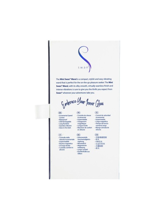 Swan - The Mini Swan Wand Glow In The Dark Purple
