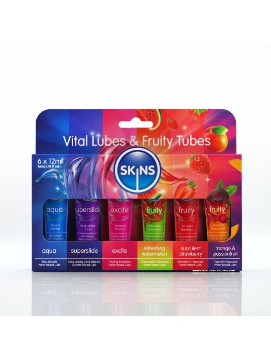 Skins Samples Tubes - Vital & Fruity - 6x 12ml