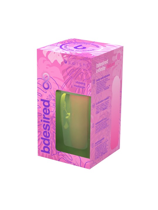B Swish – BDESIRED INFINITE DELUXE Vibrator Beauty Edition – Pink