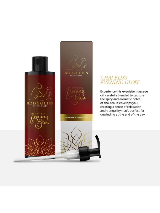 BodyGliss - Massage Oil and Lubricant in 1 Chai Bliss - 150 ml