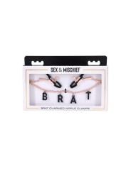 Sportsheets - Sex & Mischief Brat Charmed Nipple Clamps