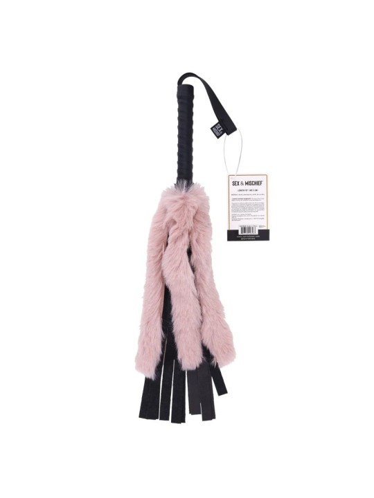 Sportsheets - Sex & Mischief Brat Faux Fur Flogger