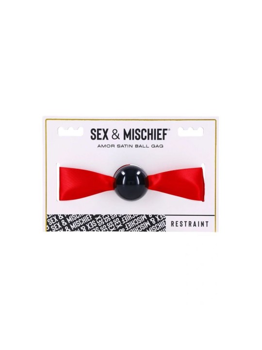 Sportsheets - Sex & Mischief Amor Satin Ball Gag