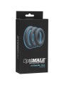 Doc Johnson - OptiMALE 3 C-Ring Set Dik - Grijs