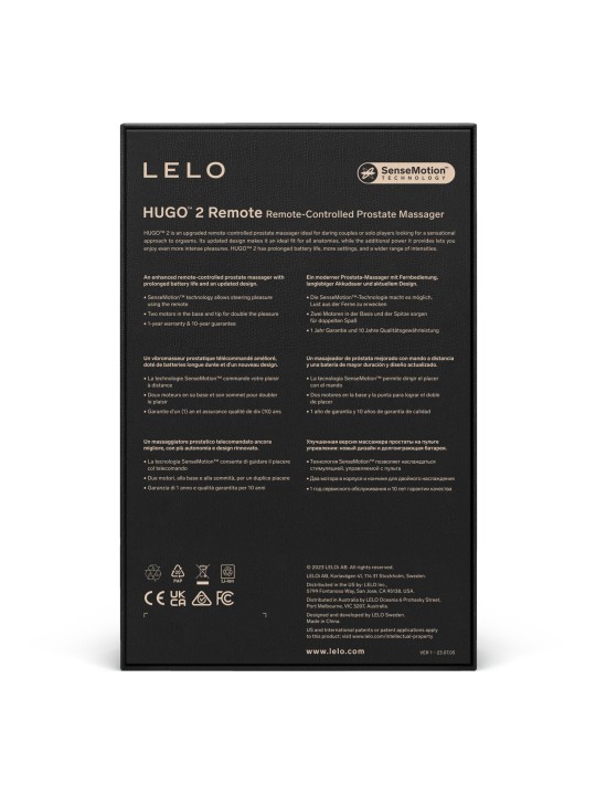 LELO - Hugo 2 Remote-Controlled Prostate Massager - Green