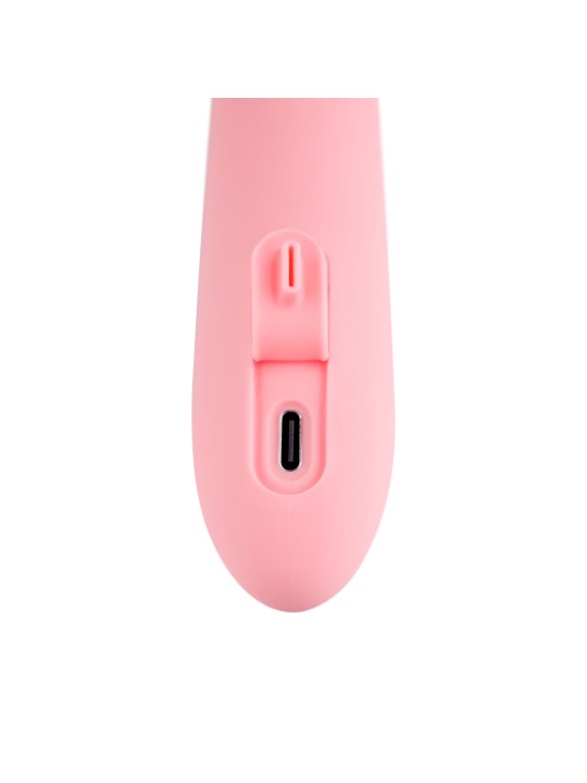 SVAKOM - Mora Neo Interactive Thrusting Vibrator - Peach
