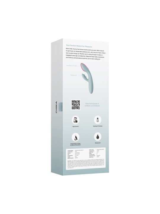SVAKOM - Chika Verwarmende Tarzan Vibrator App Controlled