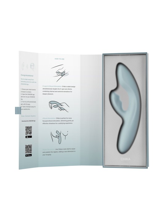 SVAKOM - Chika Verwarmende Tarzan Vibrator App Controlled