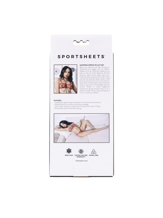 Sportsheets - Saffron Nipple to Clit Set