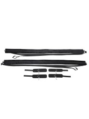 SPORTSHEETS – No Matter Where Bondage Restraint System – Black