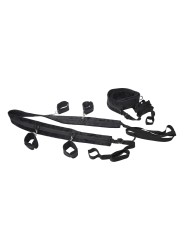 SPORTSHEETS – No Matter Where Bondage Restraint System – Black