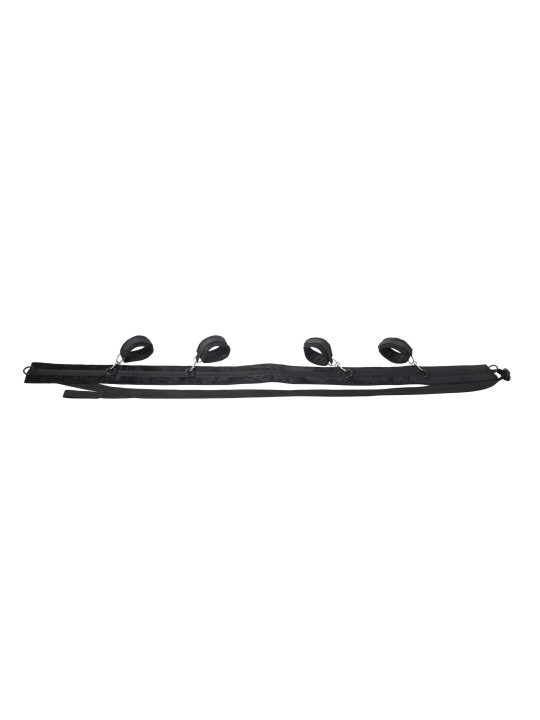 SPORTSHEETS – No Matter Where Bondage Restraint System – Black