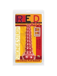 Doc Johnson - Red Boy Butt Plug Red Ringer Anaal Dildo - Rood