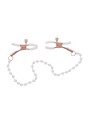 Sportsheets – Peaches ‘n CreaMe Pearl Nipple Clamps – Crème