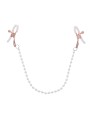 Sportsheets – Peaches ‘n CreaMe Pearl Nipple Clamps – Crème