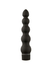 Doc Johnson - Black Magic Ribbed Vibe Vibrator - Black
